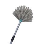 Flower Cobweb Duster with Extendable Reach Rod for Ceiling & Corners