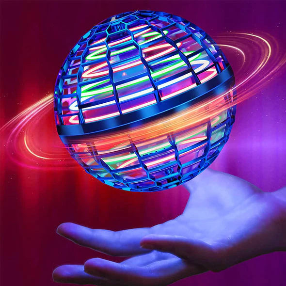 Flying Spinner Hand Operated Mini Drone Ball Toy with LED Lights