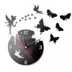 3d wall clock with light Wooden Clock With Light And Premium Design