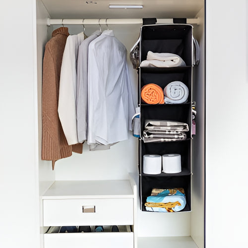 Bag, Hanging Storage Organizer Multi Pocket Closet Organizer