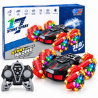 RC Stunt Car with 360° Spins & Flip Action for Kids