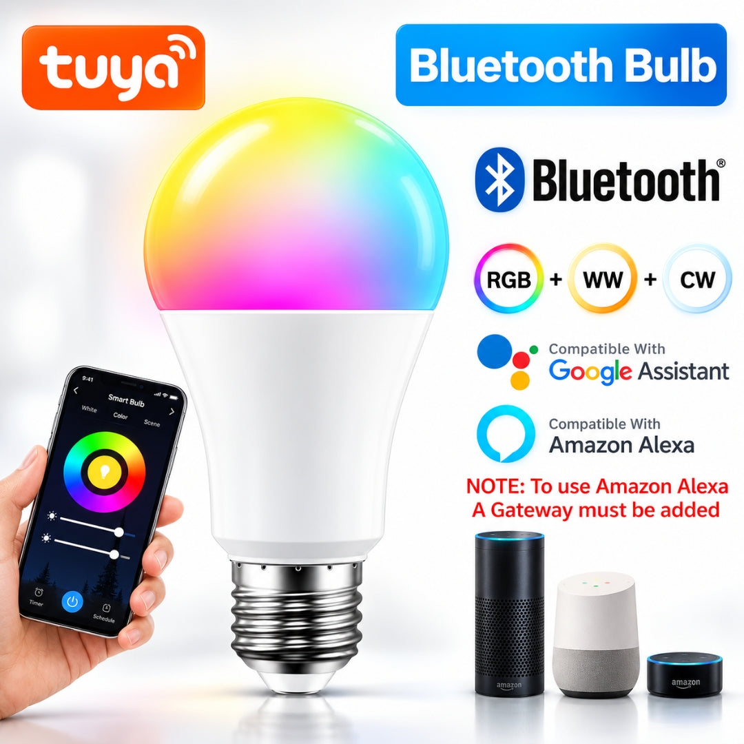 Tenpl Smart RGB Bulb 13W – Multi-Color LED Light, AC 220V