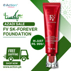 FV Liquid Foundation Makeup, 12-Hour Long Lasting, Concealer & Matte Coverage