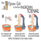 1Kg Epsom Salt – Natural Mineral Fertilizer for Plants, Beauty & Household Use