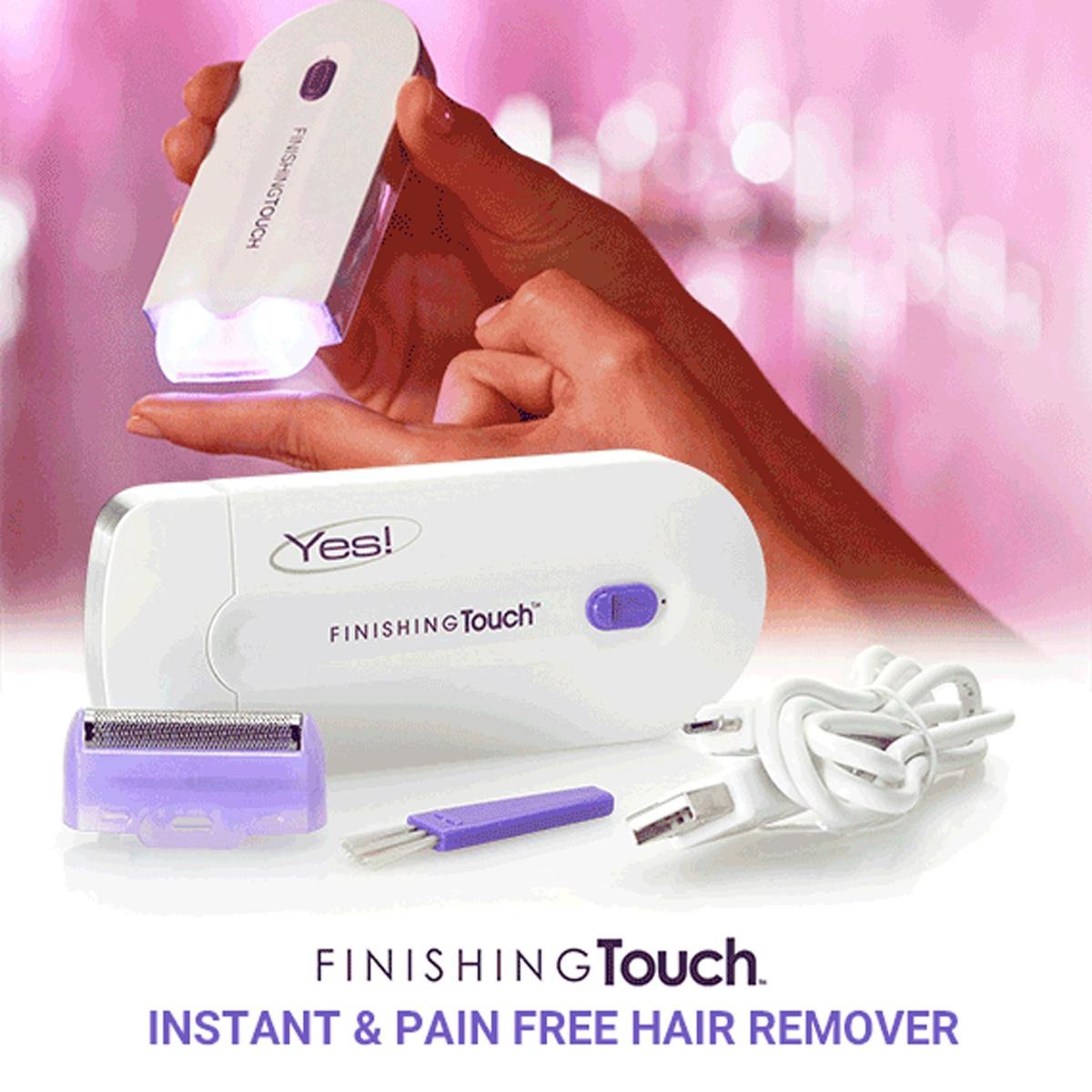 Portable Rechargeable Hair Remover, Smooth & Gentle Care for Women