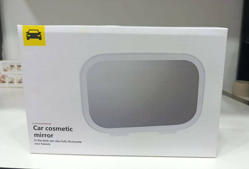 Car Sun Visor Vanity Makeup Mirror With LED Lighting Touch Control And 3 Light Modes (Random Colour)