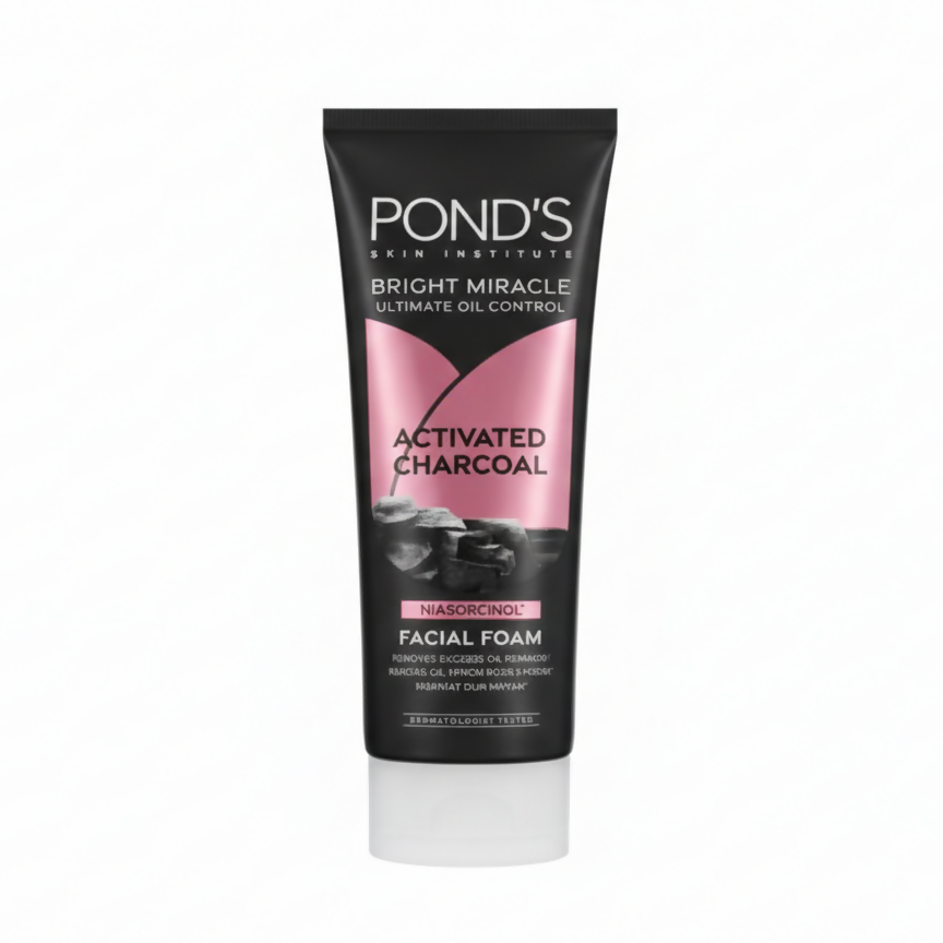 POND’S Bright Miracle Whip Collagen Whip Foam – Gentle Oil Control Face Wash