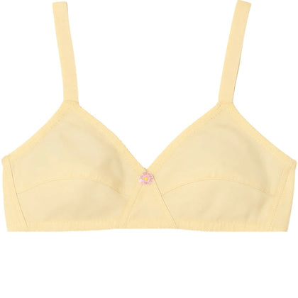 Cotton Sada Bra Pack of 3, Non-Padded Non-Wired, for Daily Wear