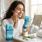 AVA Skin Care, Whitening Face Wash, Gentle Brightening Facial Cleanser for Daily Use