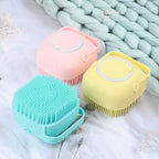 Silicone Bath Brush Soft Body Scrubber for Baby