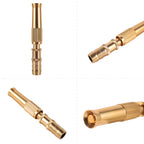 Brass Water Spray Gun Nozzle for Garden Hose and Car Wash