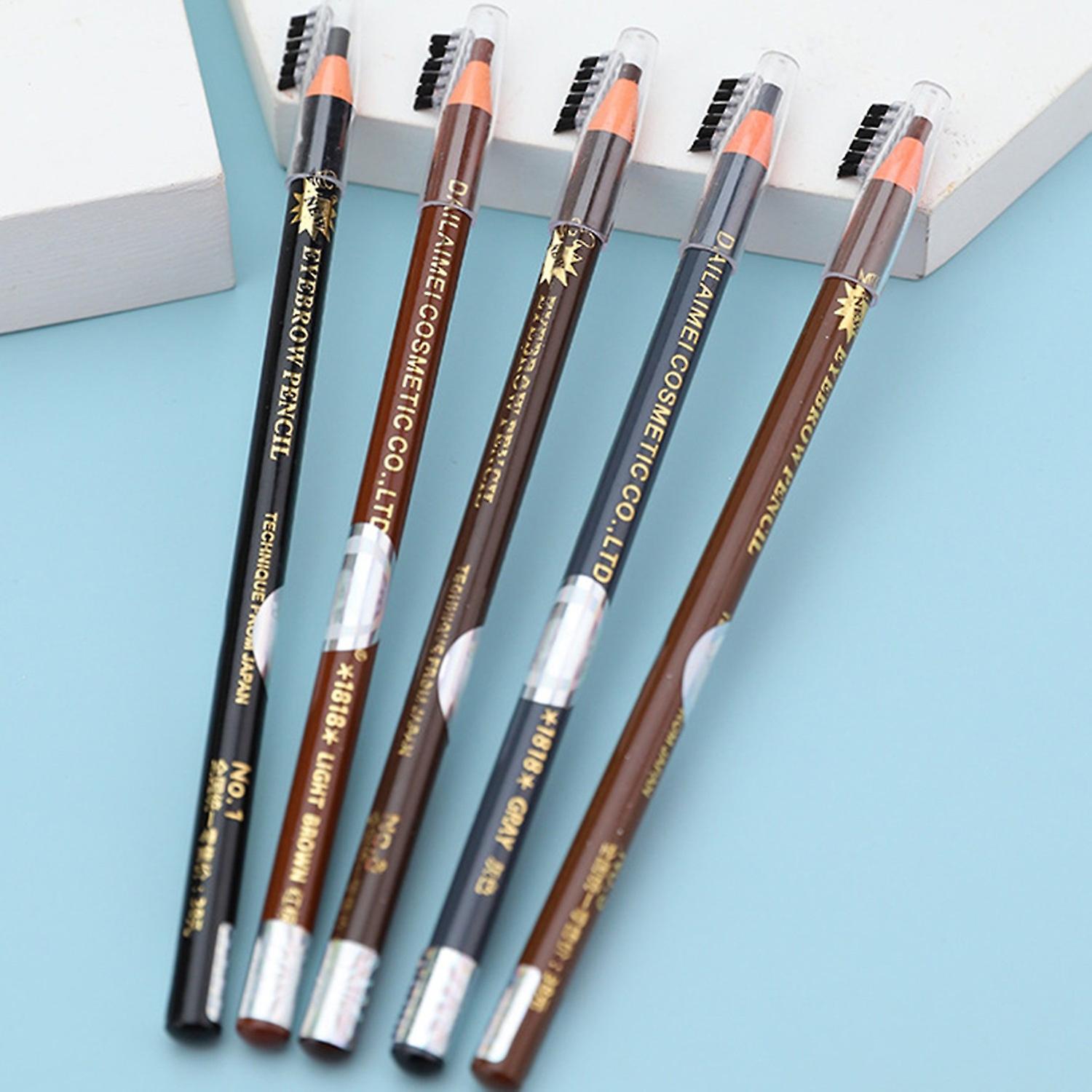 Eyebrow Pencil, Waterproof Long Lasting Brow Pencil Set - Pack of 12