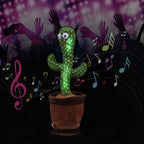 Dancing Cactus Plush Toy Talking Singing Recording Toy for Kids