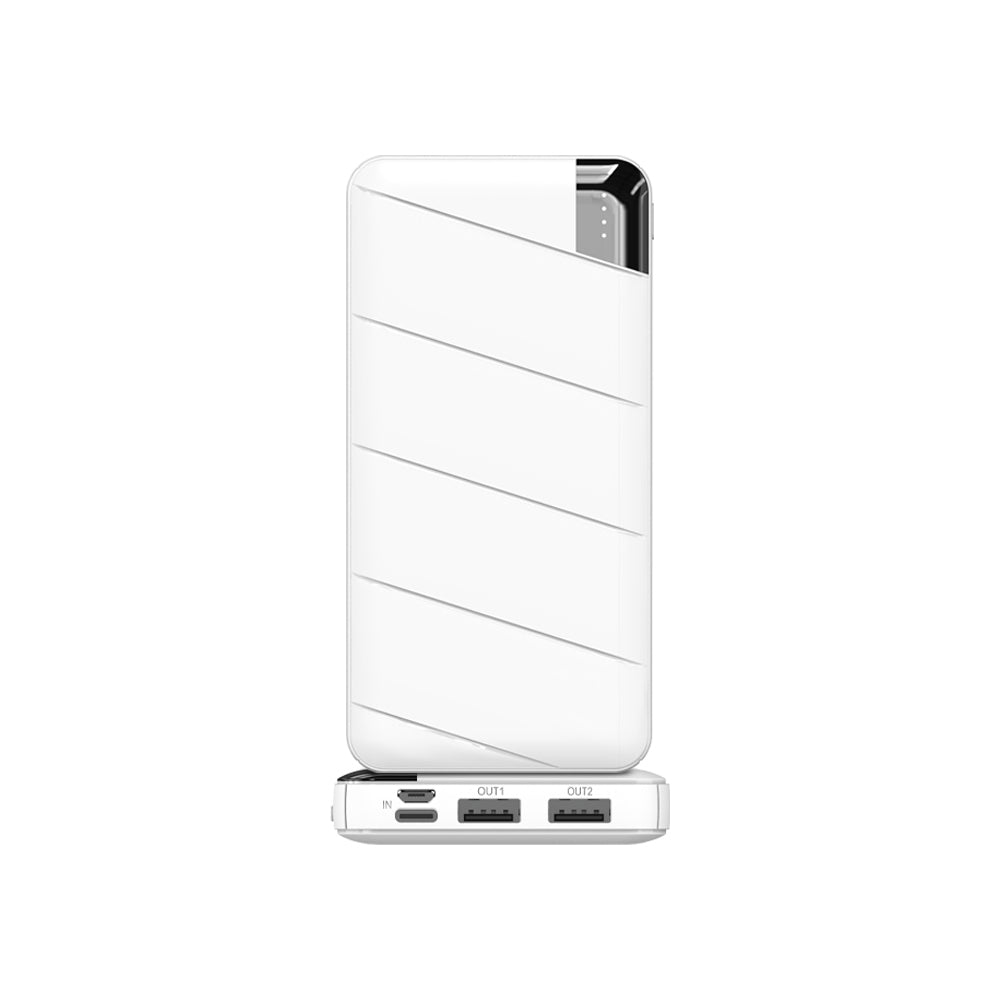 Power Bank, with Dual USB Output, for Android and iPhone - Vizo VHT-07 10000mAh
