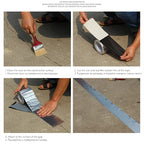 Tape, Butyl Aluminum Foil Adhesive Tape Leak Repair Seal