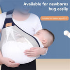 Ergonomic Baby Carrier Lightweight Breathable Carrier for Newborn