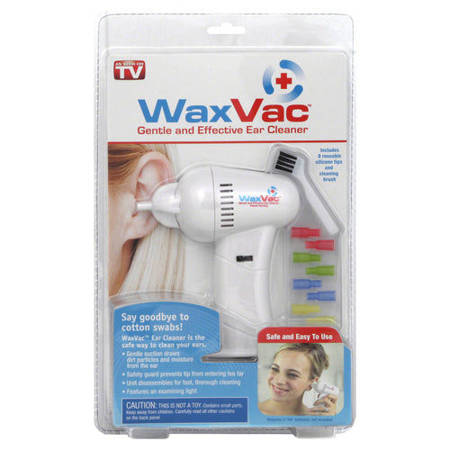 WaxVac Ear Cleaner, Electric Ear Wax Removal Device
