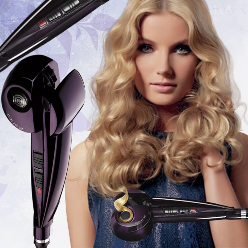 Secret Hair Curler, with Temperature and Timer Control for women,