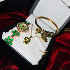 Ladies Jewellery And Bangle With Watch Elegant Fashion Style for Women
