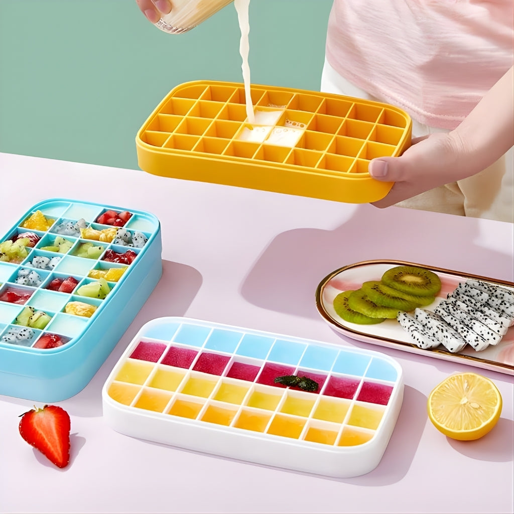 32-Cube Silicone Ice Tray – BPA-Free & Flexible