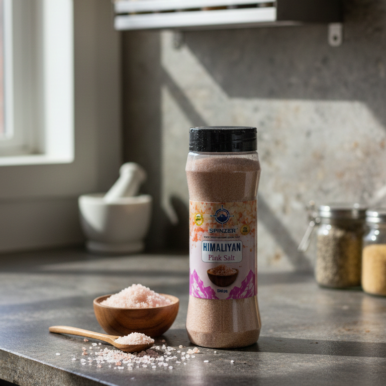 Spinzer Himalayan Pink Salt, Natural Mineral Rich Purity