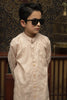 CREAM CHICKEN KID'S COTTON SHALWAR KAMEEZ