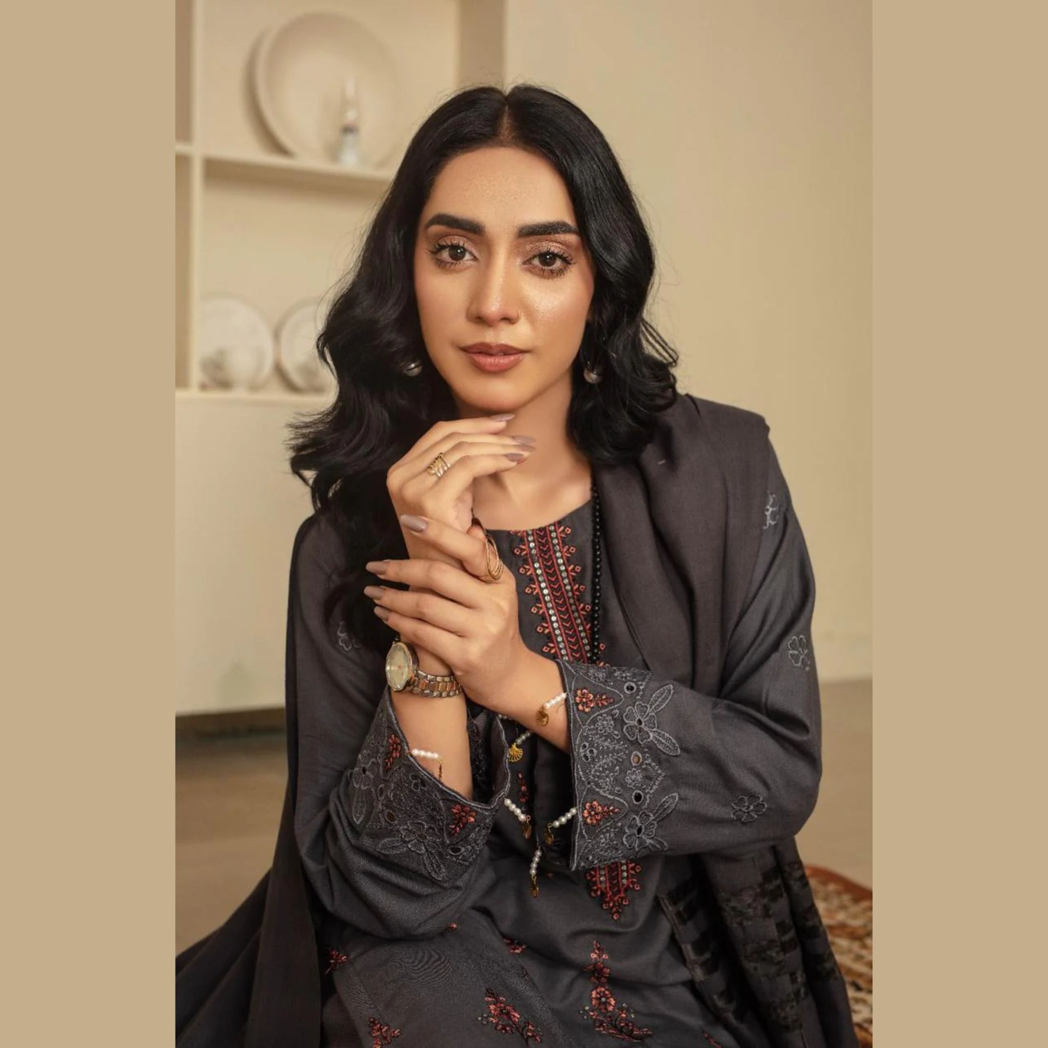 Embroidery Suit, High-Quality Lawn Fabric & Intricate Embroidery, for Women