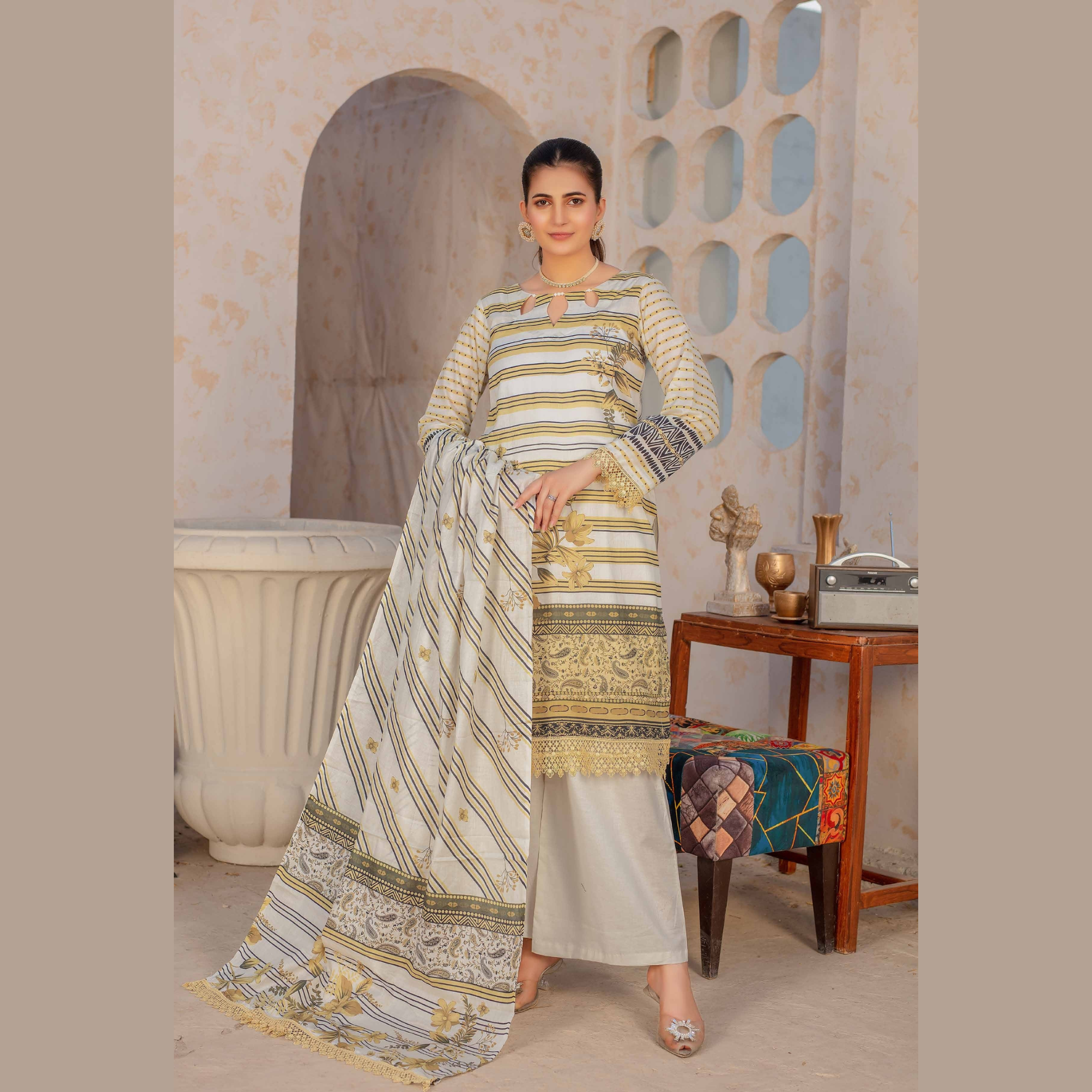 Suit, Original Bint-E-Naaz & Summer 2024, for Women