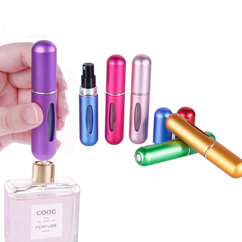 Mini Refillable Perfume Spray Bottle, Portable Travel Atomizer