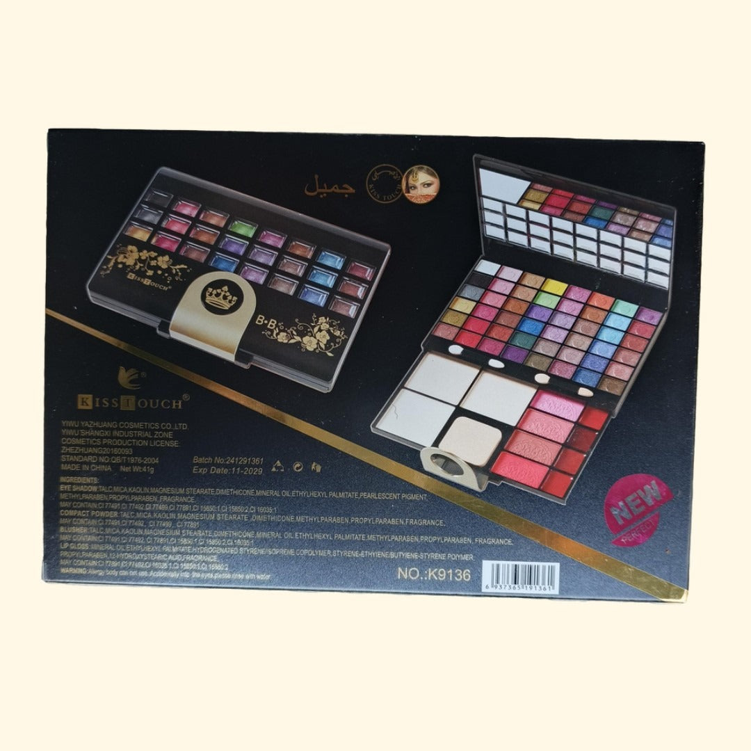 Kiss Touch All-in-One Professional Makeup Kit (No. K9136)