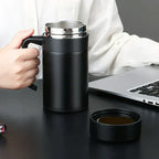 12oz Stainless Steel Vacuum Insulated Coffee Cup With Lid
