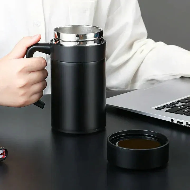 12oz Stainless Steel Vacuum Insulated Coffee Cup With Lid
