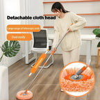 360° Rotating Microfiber Mop, Extendable Floor Cleaning Stick