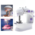 Portable Mini Sewing Machine, Compact Dual-Power Stitching Machine