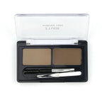 Etude Eyebrow Cake Pack of Two, Warm Caramel & Espresso Blend, for Women