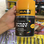 MUBAH Color Spray 300g – Quick-Dry Black Spray Paint | Fade-Resistant Smooth Finish