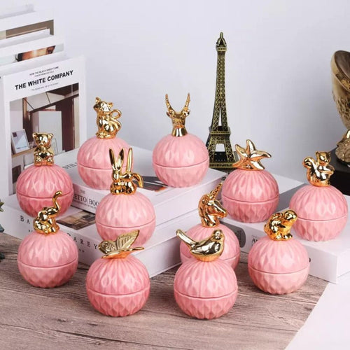 Souvenir Storage Jar (Pink)