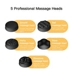 Body Massager with Interchangeable Heads Cordless Design