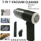 3 In 1 Portable Wireless Vacuum Cleaner With Air Duster And Blower