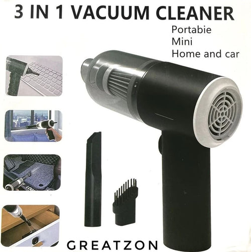 3 In 1 Portable Wireless Vacuum Cleaner With Air Duster And Blower