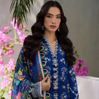 Unstitched Suit, Faiza Saqlain Summer Lawn, Pure Lawn Fabric for Elegant Styles