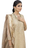 Suit, 3-Piece Ensemble, Luxurious Zari Net Fabric & Embroidered Details, for Women