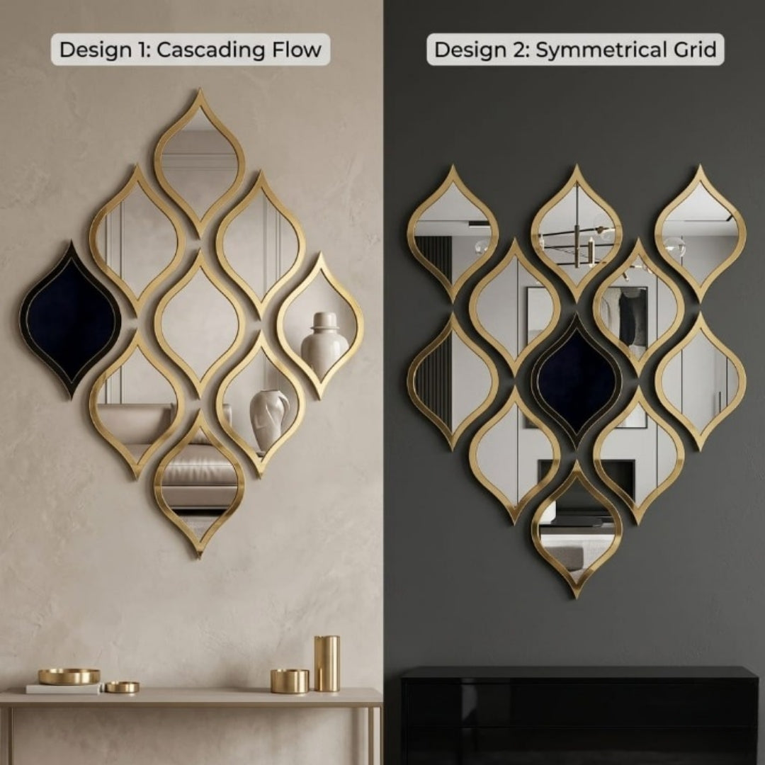 3D Acrylic Mirror Wall Decor