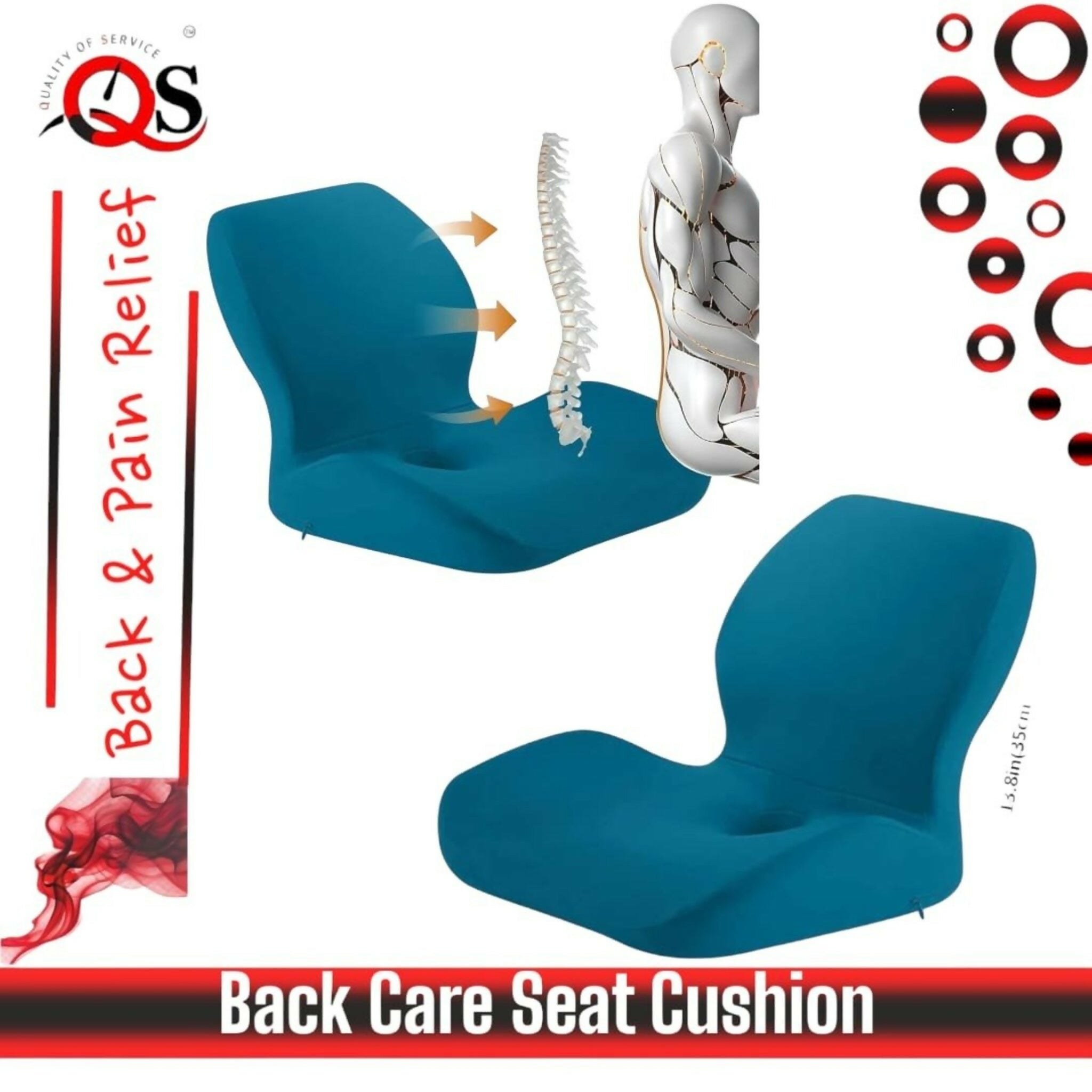 Ergonomic Lumbar Support Cushion