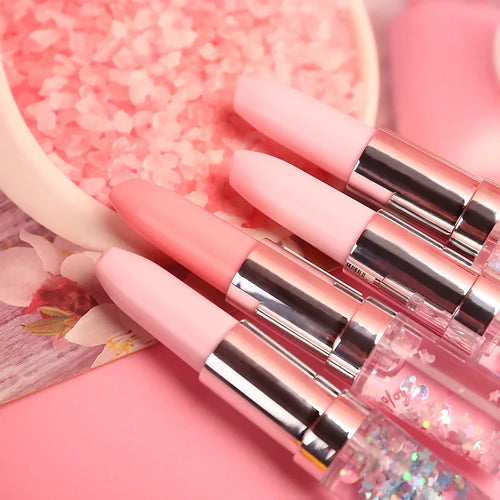Lipstick Gel Pen Colorful Cute Black Ink Pen – 1 pc (random colors)