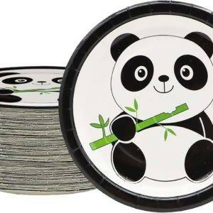 Character Birthday Plates | 10 Pcs Set | Disposable Party Plates | Fun & Colorful | Random Color And Design