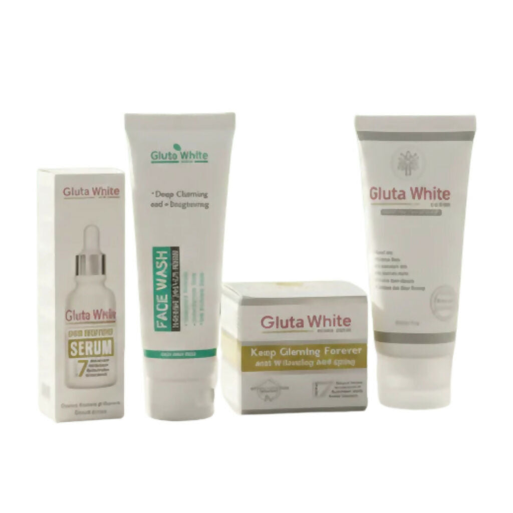 Hydrating Skincare Set, Face Wash Serum Night Cream, for Daily Routine