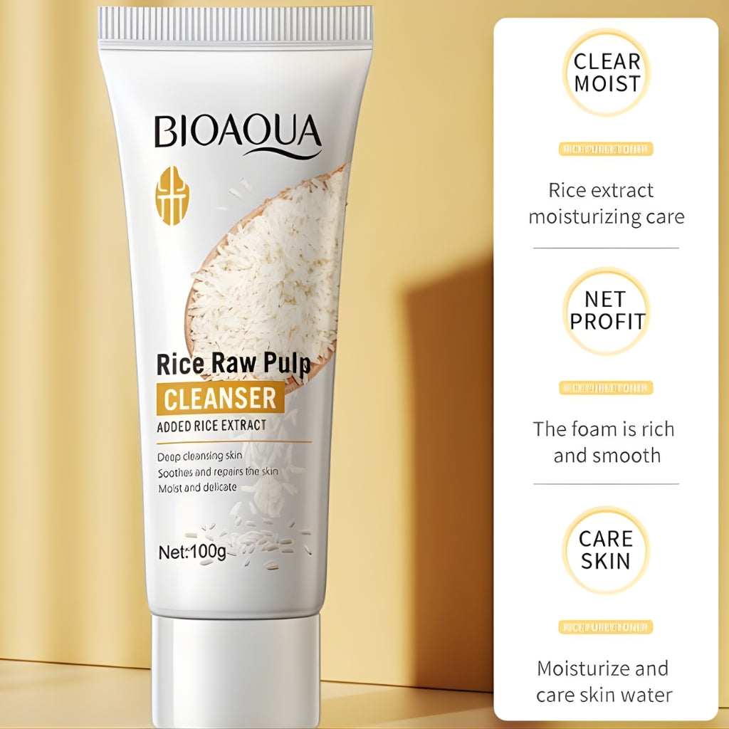 Rice Pulp Nourishing Face Wash – 100g