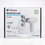 Blueidea BLD-100 Massage Gun with 9 Massage Heads