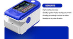 Finger Pulse Oximeter SpO2 Oxygen and Heart Rate Monitor
